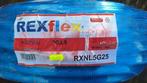 100m RexFlex RXNL5G25 stroomkabel stroomdraad Flexibele buis, Ophalen, ., Nieuw, RexFlex