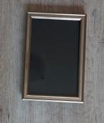 Fotolijst met zilverkleurige rand, Audio, Tv en Foto, Fotografie | Fotolijsten, Ophalen, Zo goed als nieuw