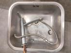 RVS wasbak compleet, Zo goed als nieuw, Minder dan 100 cm, 25 tot 50 cm, 50 tot 100 cm