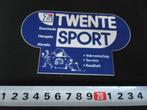 sticker Twente Sport Enschede Hengelo Almelo, Ophalen, Zo goed als nieuw, Bedrijf of Vereniging