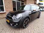 Mini Mini Clubman 1.6 Cooper S Chili Automaat / Leder / Navi, Auto's, Gebruikt, 4 cilinders, 4 stoelen, Zwart