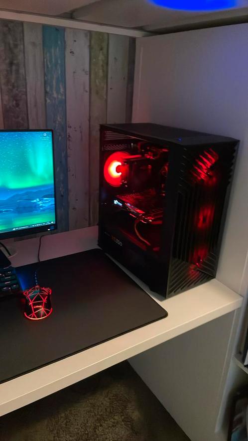 Gaming pc gtx 1050 ti, Computers en Software, Desktop Pc's, Zo goed als nieuw, 3 tot 4 Ghz, SSD, 16 GB, Met videokaart, Gaming