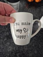 Riverdale mok You make my heart happy, Huis en Inrichting, Keuken | Servies, Ophalen of Verzenden