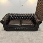 Gratis bezorging - Chesterfield Bank - Lage rug, Stof, 150 tot 200 cm, Tweepersoons, 75 tot 100 cm