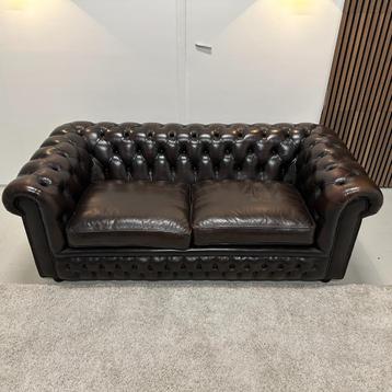 Gratis bezorging - Chesterfield Bank - Lage rug beschikbaar voor biedingen