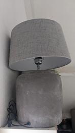 Landelijke Kruiklamp met Grijze Kap, Huis en Inrichting, Ophalen of Verzenden, Zo goed als nieuw, Minder dan 50 cm