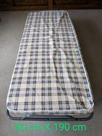 Opklapbed, Ophalen, 190 cm of minder, Zo goed als nieuw, 80 cm