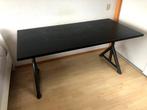 Ikea Bureau Idåsen - 160x80 - Zwart, Huis en Inrichting, Bureaus, Ophalen, In hoogte verstelbaar, Gebruikt, Bureau