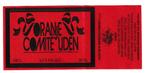 Bieretiket Oranje Comite Uden - Jantjes Bierbrouwerij, Ophalen of Verzenden, Nieuw, Overige typen, Overige merken