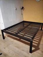 Tweepersoons bed met lattenbodem gratis ophalen, Ophalen, Gebruikt, Zwart, Tweepersoons