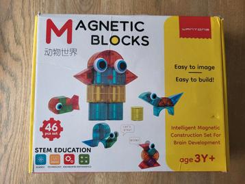 Magnetische bouwblokkenset  beschikbaar voor biedingen