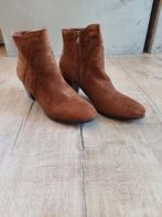 Nieuw: mooie cognac kleurige enkellaarsjes mt 41, Bruin, Lage of Enkellaarzen, Nieuw, Ophalen of Verzenden