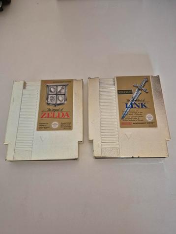Nintendo Nes Zelda en Link beschikbaar voor biedingen