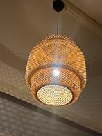 Bamboe hanglamp 50 cm., Ophalen of Verzenden, Zo goed als nieuw, Minder dan 50 cm
