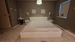 ikea bed malm wit, Huis en Inrichting, Ophalen, Wit, Tweepersoons, 180 cm