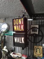 Walk dont walk , Amerikaans stop licht traffic light USA, Verzamelen, Automaten | Overige, Gebruikt, Ophalen