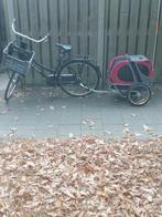 Topmast fietskar rood., Fietsen en Brommers, Ophalen, Gebruikt, Hondenkar