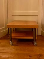 TV tafel verrijdbaar 70x50x35, Ophalen, Gebruikt, 50 tot 100 cm, Minder dan 50 cm