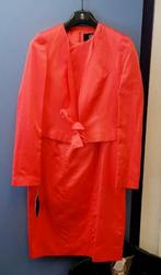 Mc Couture Light by Monique Collignon koraal rood jurk 38295, Kleding | Dames, ., Ophalen of Verzenden, Zo goed als nieuw, Maat 36 (S)