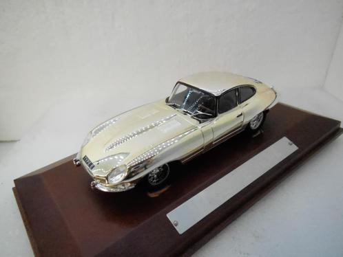 JAGUAR E COUPE CHROOM 1:43 ZGAN, Hobby en Vrije tijd, Modelauto's | 1:43, Zo goed als nieuw, Auto, Overige merken, Ophalen of Verzenden