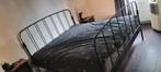 Gratis metalen bedframe 180x200 inclusief lattenbodems, Ophalen, Gebruikt, Tweepersoons, 180 cm