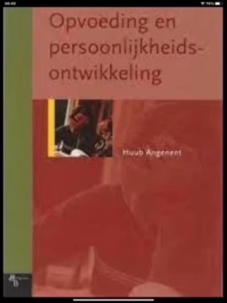 Opvoeding en persoonlijkheidsontwikkeling, Boeken, Ophalen of Verzenden, Beta, Zo goed als nieuw, MBO