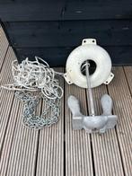 Anker met ankerlijn en voorloopketting, Watersport en Boten, Ophalen of Verzenden, Zo goed als nieuw, Ankeren en Afmeren, Zeilboot of Motorboot