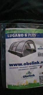 Campeertent  compleet  lugano 6 plus, Caravans en Kamperen, Tenten, Nieuw