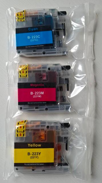 3x Brother Second Life inkcartridges beschikbaar voor biedingen