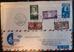 Prachtige luchtpost envelop Zuid Afrika., Postzegels en Munten, Ophalen of Verzenden, Zuid-Afrika, Gestempeld