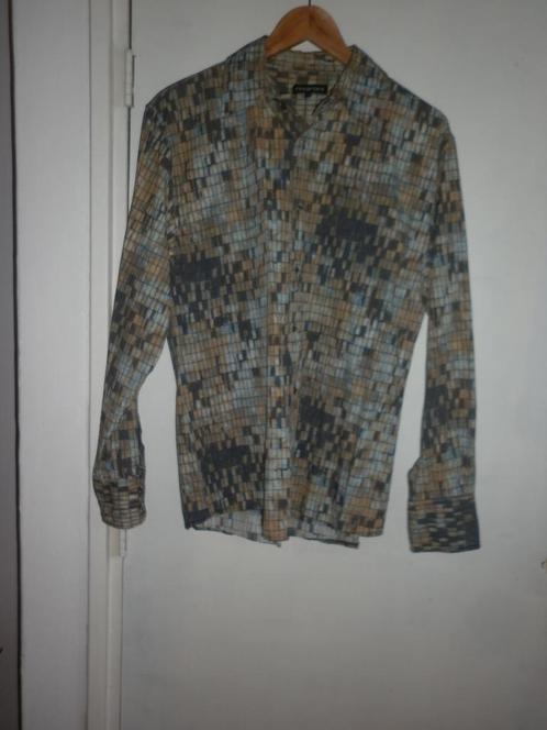 overhemd maat XL merk : Mertini, Kleding | Heren, Overhemden, Zo goed als nieuw, Overige halswijdtes, Overige kleuren, Ophalen of Verzenden