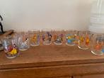 Super vintage disney glazen, Ophalen of Verzenden, Zo goed als nieuw, Frisdrankglas