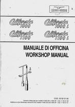 Moto Guzzi California Additions to Workshop Manual (7962z), Ophalen of Verzenden, Moto Guzzi