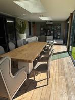 Stoelenset: 8 stoelen + 2 fauteuils, Ophalen, Gebruikt, 50 tot 100 cm, Vijf personen of meer