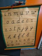 Schoolplaat alfabet, Ophalen of Verzenden