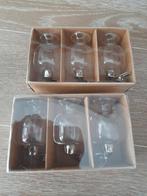 Te koop 2 dozen  a 3 stuks Nieuwe klem vazen dus 6 vaasjes, Overige kleuren, Nieuw, Ophalen of Verzenden, Glas
