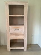 Boekenkast massief eiken, Ophalen, Gebruikt, 50 tot 100 cm, 150 tot 200 cm