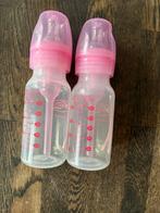 Dr. Brown's Flessen Roze - 2x 120ml + Extra Spenen, Ophalen of Verzenden, Gebruikt, Overige typen