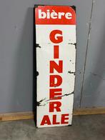Emaille bord Biere Ginder Ale - Verzamelobject, Ophalen of Verzenden