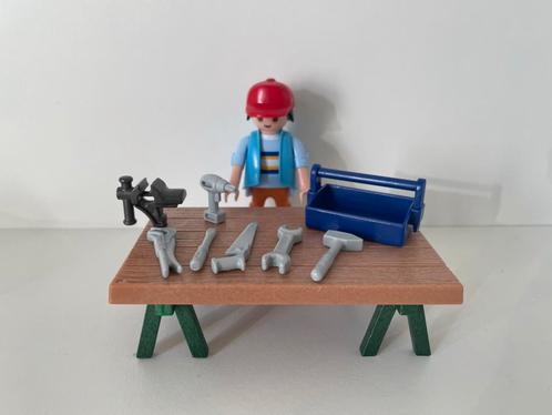 Poppetjes: klusjesman, timmerman, Kinderen en Baby's, Speelgoed | Playmobil, Nieuw, Complete set, Ophalen of Verzenden