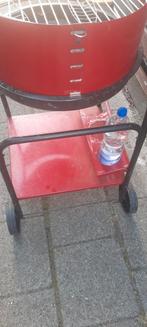 Handige BBQ  op wielen houtskool, Ophalen