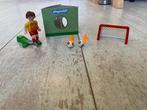Playmobil Voetbal Set + Doeltje Compleet, Ophalen of Verzenden, Zo goed als nieuw, Complete set