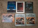 Lot autofolders Toyota Cressida, Verzenden, Zo goed als nieuw, Toyota