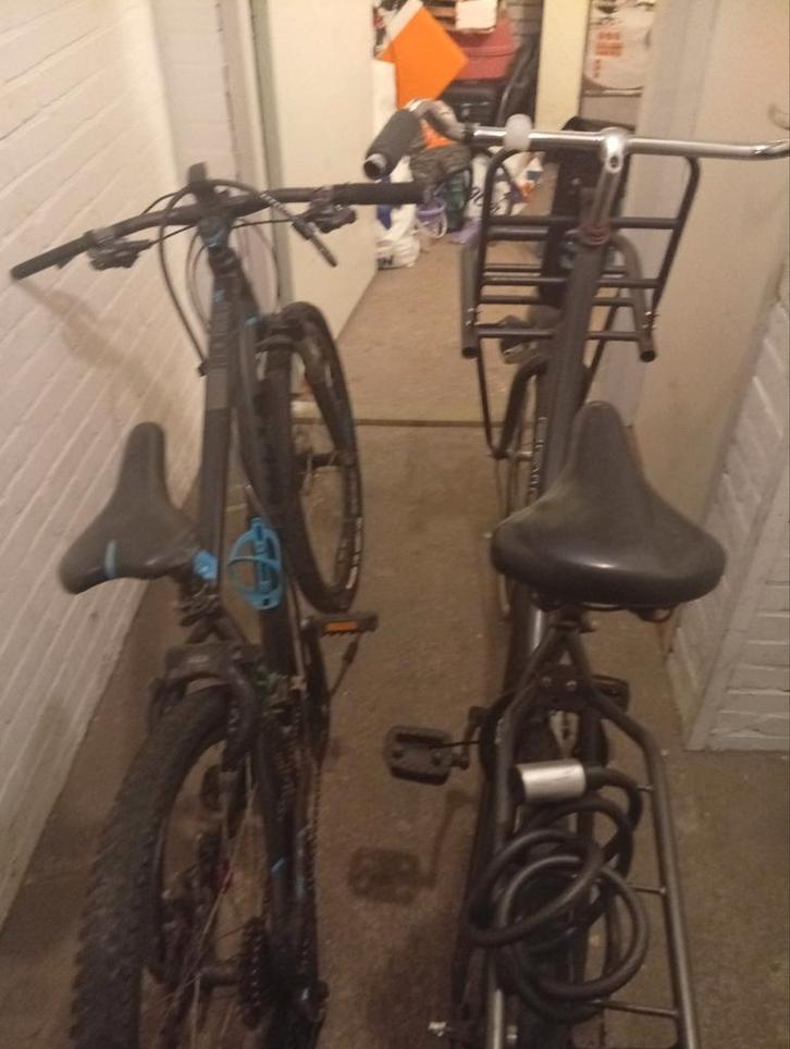 Rockrider mountain fiets en normale fiets, Fietsen en Brommers, Fietsen | Vouwfietsen, Gebruikt, 20 inch of meer, Ophalen