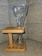 Kwak Bierglas met Houten Standaard, Ophalen of Verzenden, Zo goed als nieuw, Glas of Glazen, Overige merken