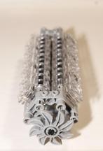 Lego Technic; V12 Transparante Lego motor grijs ventilator F, Ophalen of Verzenden, Gebruikt, Complete set, Lego