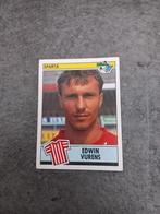 Panini sticker Voetbal 91. Speler Edwin Vurens Sparta., Sticker, Zo goed als nieuw, Verzenden