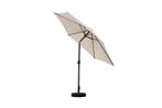 Feel furniture – Parasol – Kantelbaar – 3 meter – Creme, Tuin en Terras, Ophalen of Verzenden, Nieuw