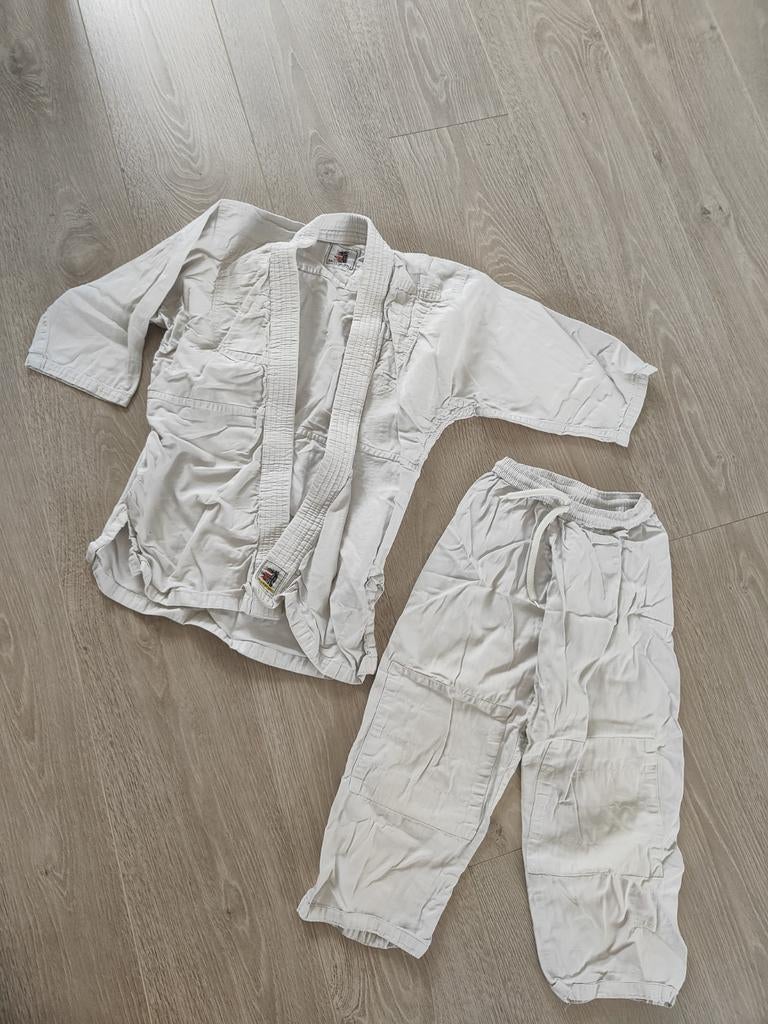 Judo/Karate pak - Maat voor 6 jaar, Gebruikt, Maat XS of kleiner, Judo, Vechtsportpak