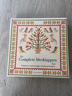 Complete Merklappen Set - Nieuwstaat, Ophalen of Verzenden, Nieuw, Handborduren, Borduurpakket